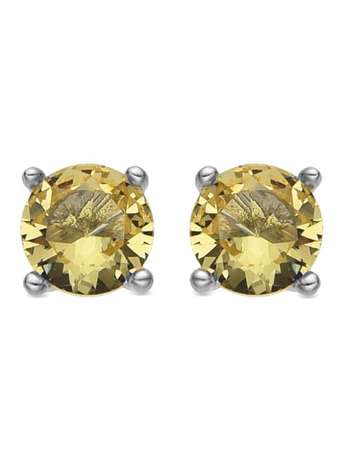 Luxenter Øreringe 'Iona'  gul / sølv