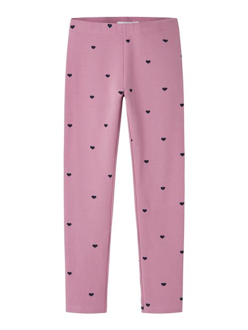 NAME IT Leggings 'NKFDAVINA'  lysviolet / sort