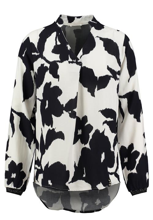 Key Largo Bluse 'Lorelei'  sort / hvid