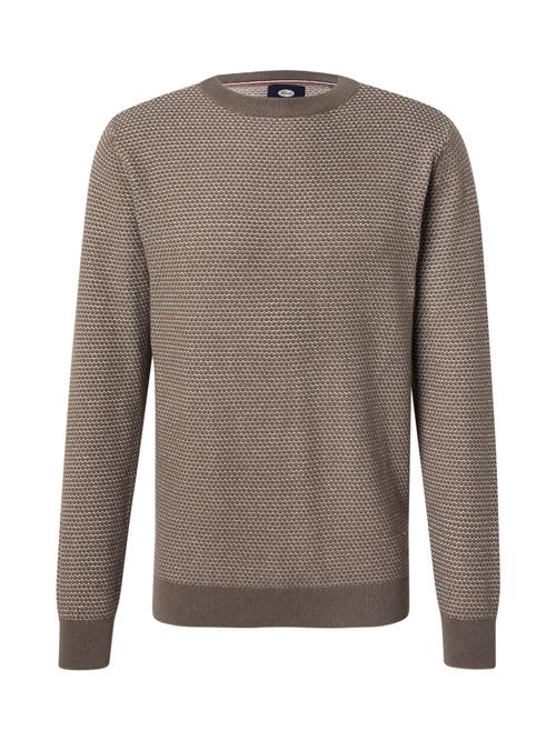 Petrol Industries Pullover  taupe / mudderfarvet / hvid