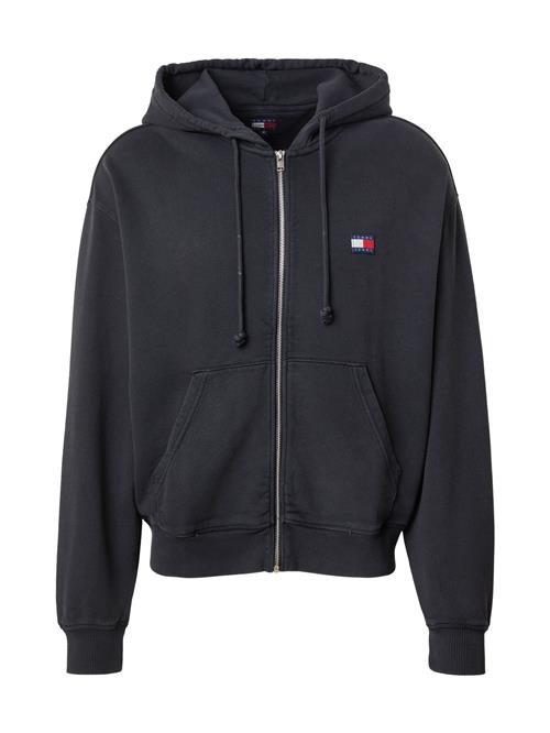 Tommy Jeans Sweatjakke '90S NEW CLSSCS'  mørkegrå / sort