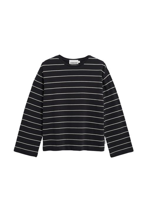 ARMEDANGELS Shirts 'MARYNAA'  sort / hvid