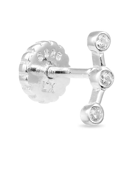 Luxenter Piercingsmykke 'Qant'  hvid