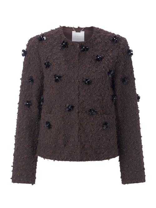 Rich & Royal Overgangsjakke  choko / sort