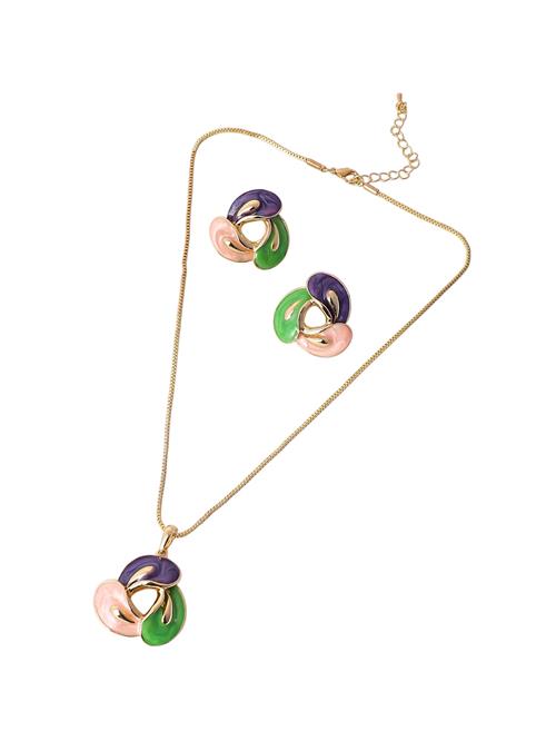 SOHI Smykkesæt 'Chaitali'  blandingsfarvet