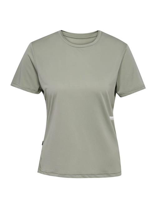 Hummel Funktionsbluse 'Pulse'  khaki / hvid
