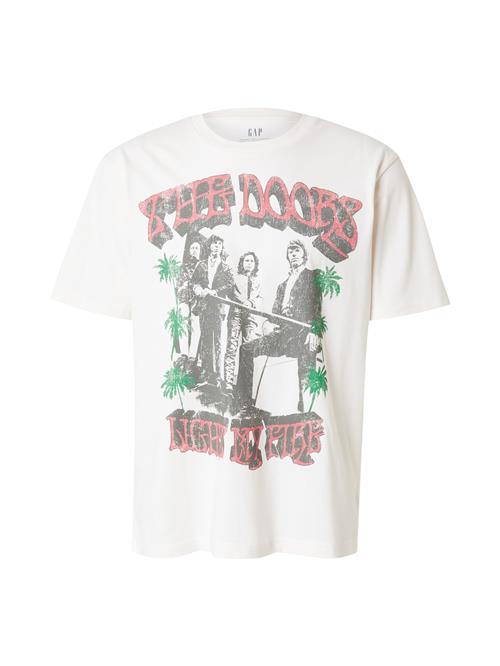 GAP Bluser & t-shirts 'THE DOORS'  antracit / grøn / rød / hvid