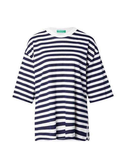 UNITED COLORS OF BENETTON Shirts  navy / hvid