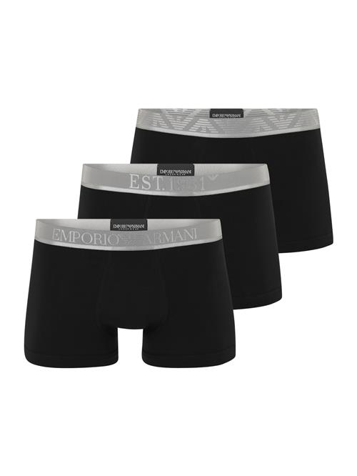 Emporio Armani Boksershorts  grå / sort