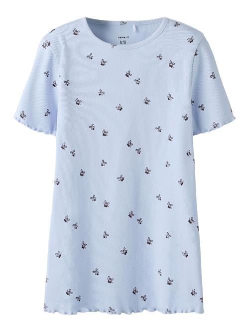 NAME IT Bluser & t-shirts  lyseblå / sort