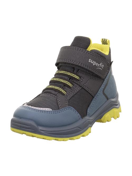 SUPERFIT Støvler 'Jupiter'  blå / neongul / mørkegrå