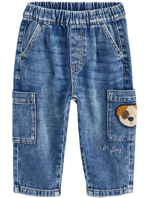 Next Jeans  blue denim / karamel / cappuccino / sort