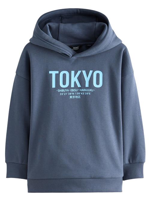 Next Sweatshirt  safir / neonblå