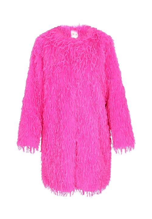 IZIA Overgangsfrakke  neonpink