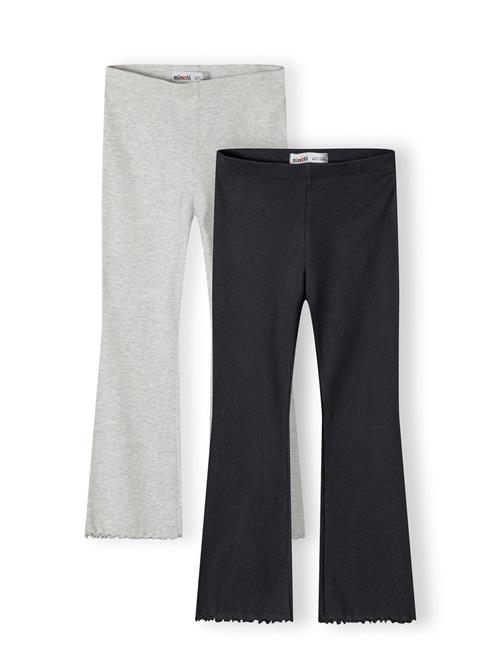 MINOTI Leggings  grå-meleret / sort