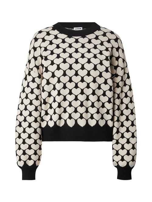 Noisy may Pullover 'NMCHARLOTT'  sort / hvid