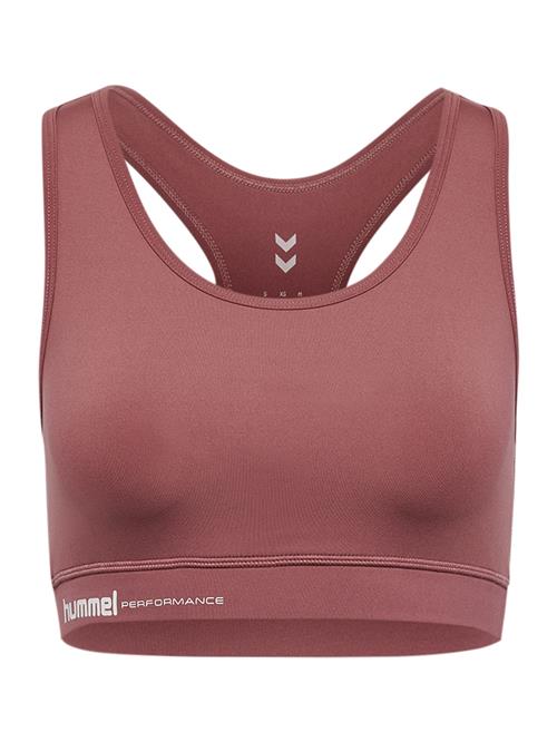 Hummel Sports-BH 'Pulse'  lysviolet / hvid