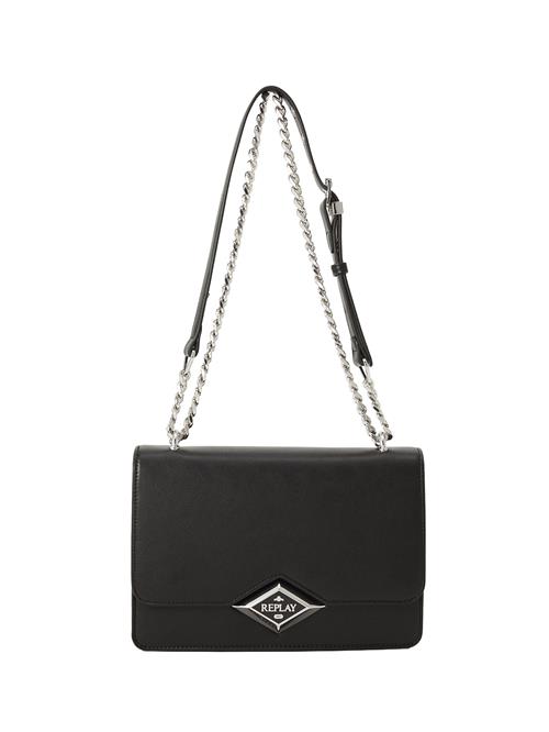 REPLAY Skuldertaske  sort