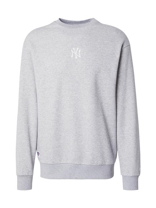 NEW ERA Sweatshirt 'NEYYAN'  grå-meleret / hvid