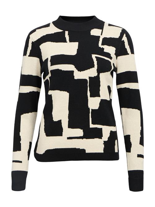 OBJECT Pullover 'OBJRay'  ecru / sort