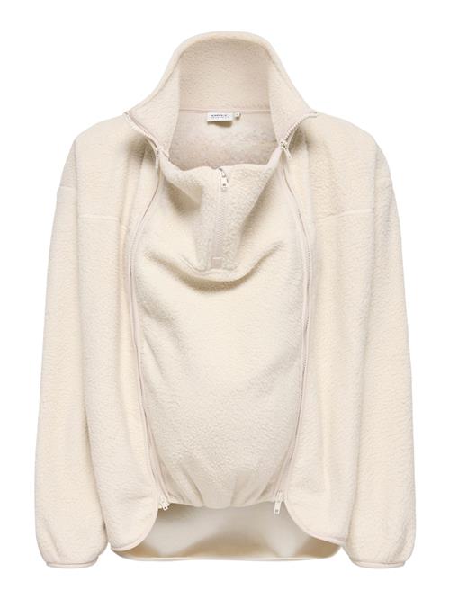 Only Maternity Sweatshirt 'OLMMAMA'  beige