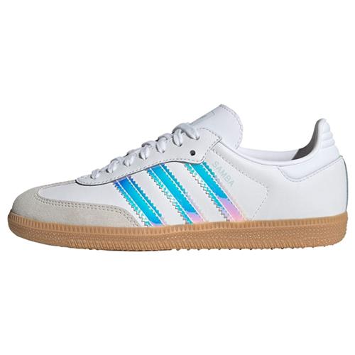 ADIDAS ORIGINALS Sneakers 'Samba'  azur / blomme / hvid / offwhite
