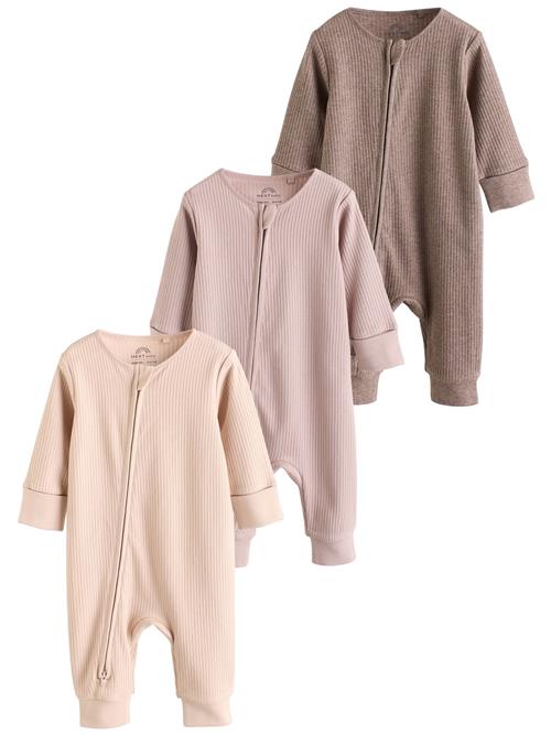 Next Nattøj  choko / lysviolet / pudder