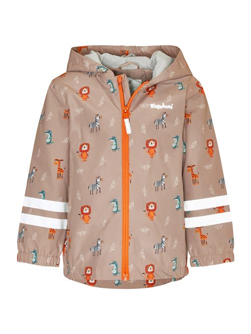 PLAYSHOES Funktionsjakke  brokade / petroleum / mørkeorange / hvid