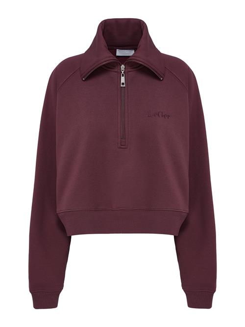 LeGer by Lena Gercke Sweatshirt 'Meret'  aubergine