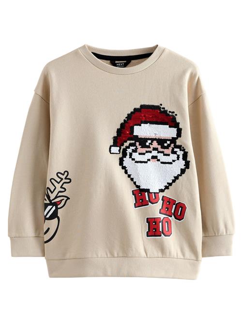 Next Sweatshirt  beige / rød / sort / hvid