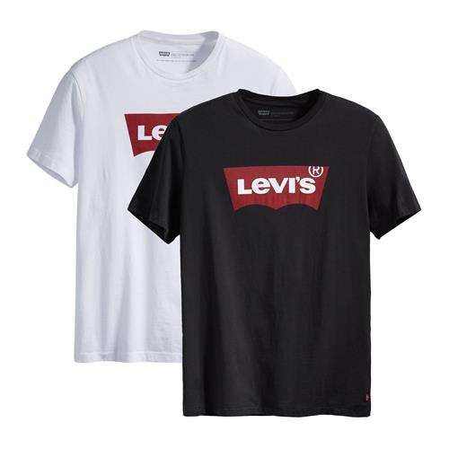 LEVI'S ® Bluser & t-shirts  rød / sort / hvid
