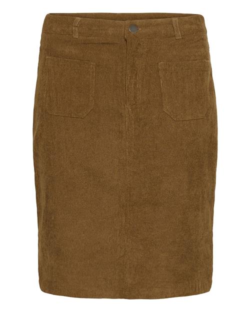 Kaffe Nederdel  brun