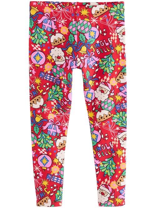 Next Leggings  grøn / lys pink / rød / hvid
