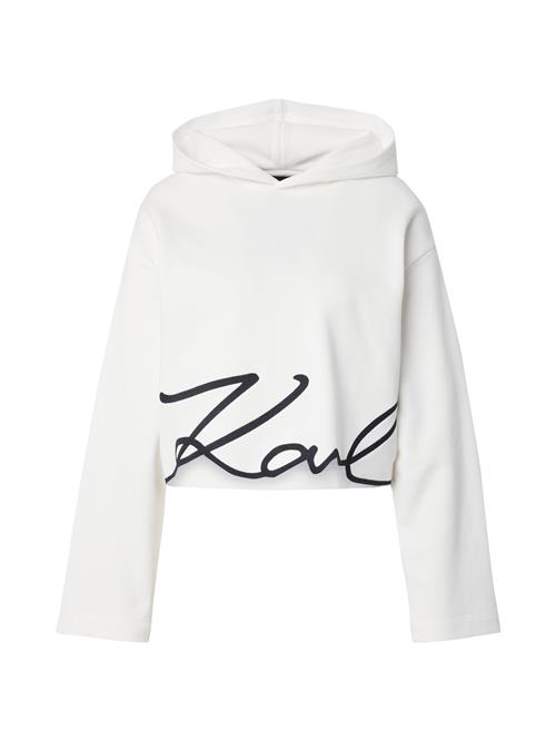 Karl Lagerfeld Sweatshirt  sort / hvid