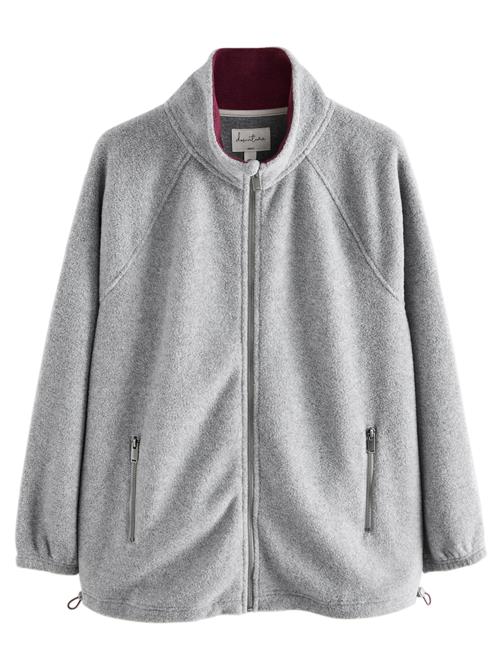 Next Fleecejakke  grå-meleret