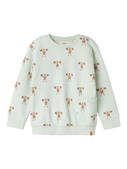 NAME IT Sweatshirt  beige / sand / pastelgrøn