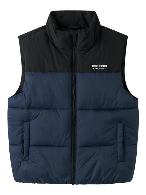 NAME IT Vest 'NKMMOLE'  marin / sort