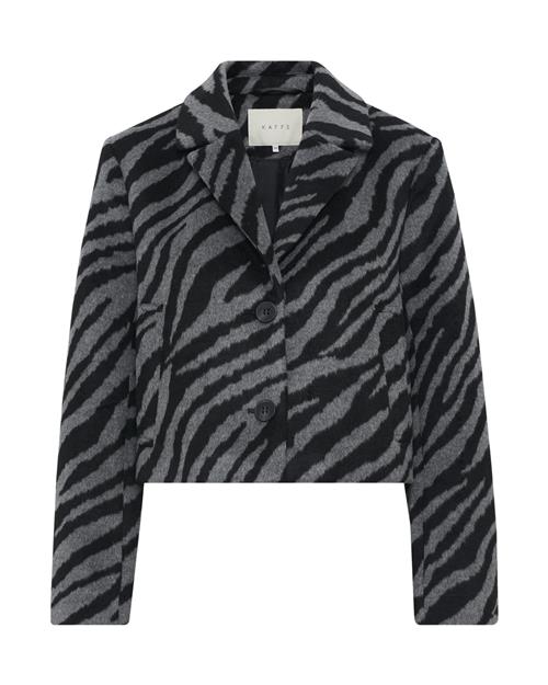 Kaffe Overgangsjakke 'KAtora'  grå / sort