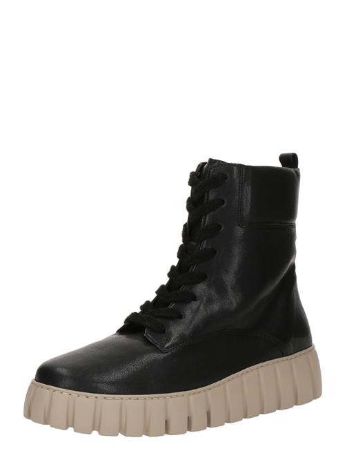 GABOR Snørestøvletter  sort