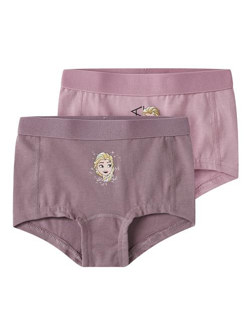 NAME IT Underbukser 'NMFAplaja Frozen'  gul / lilla / brombær / hvid