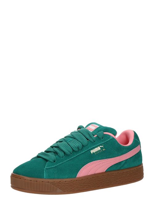 PUMA Sneakers 'SUEDE XL'  grøn / lyserød