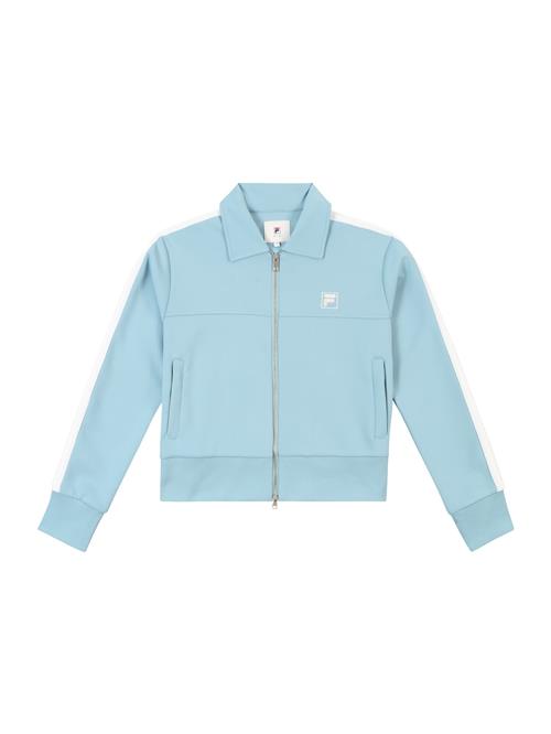 FILA Sweatjakke 'Como'  lyseblå / hvid