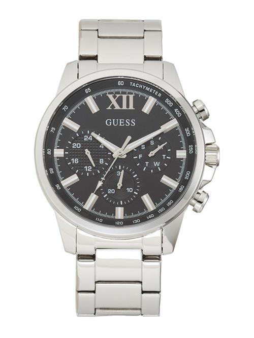 GUESS Analogt ur 'Walker'  sort / sølv