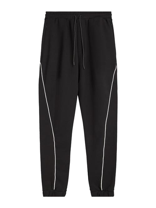 Bershka Bukser  sort / hvid