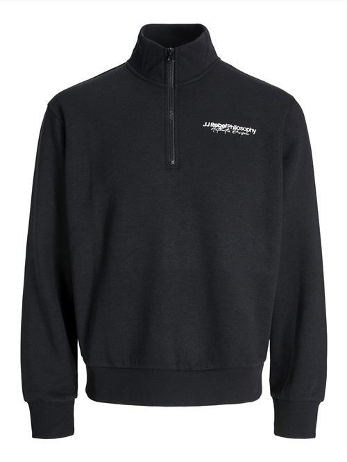 JJ Rebel Sweatshirt 'JREBZACK'  sort / hvid