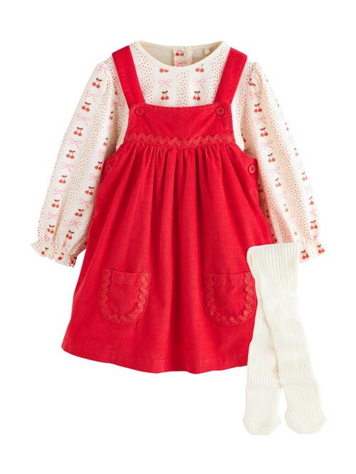 Next Overall  lyserød / rød / hvid