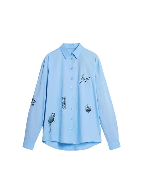 Desigual Skjorte  blå / sort