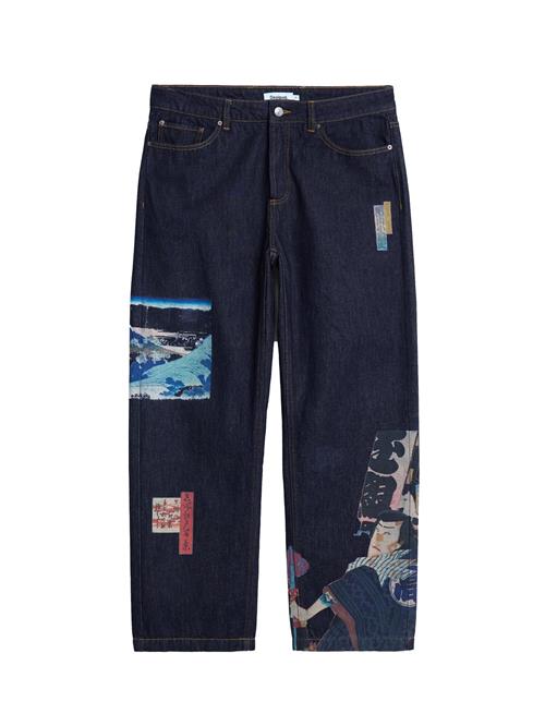 Desigual Jeans  mørkeblå / rød / hvid