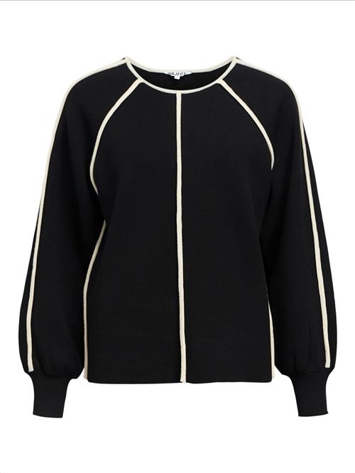 OBJECT Pullover 'OBJReynard'  sort / hvid