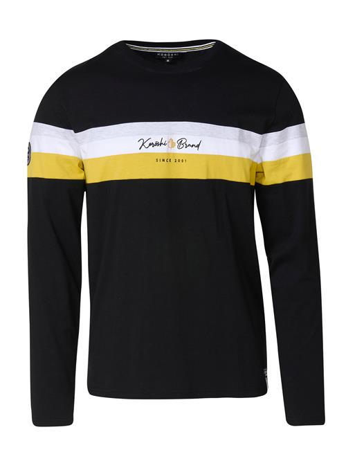 KOROSHI Bluser & t-shirts  gul / sort / hvid